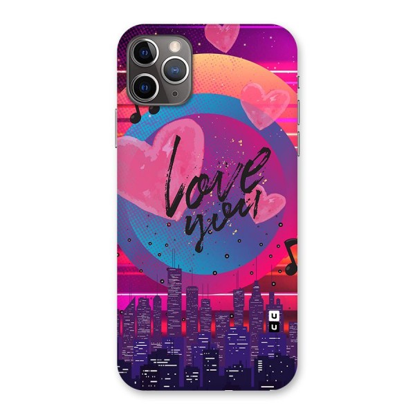 Music City Love Back Case for iPhone 11 Pro Max