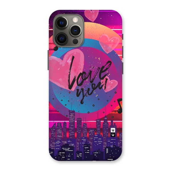 Music City Love Back Case for iPhone 12 Pro Max