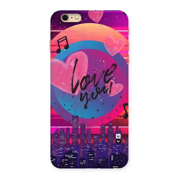 Music City Love Back Case for iPhone 6 Plus 6S Plus