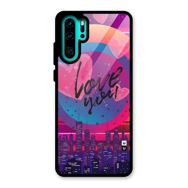 Music City Love Glass Back Case for Huawei P30 Pro