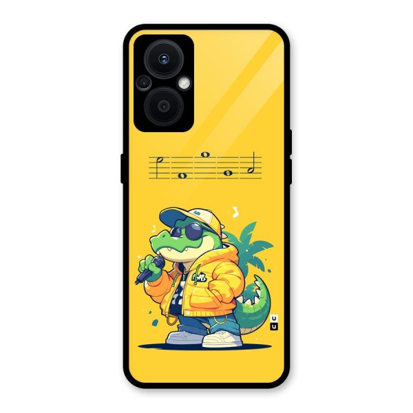 Music Gator Glass Back Case for Oppo F21s Pro 5G
