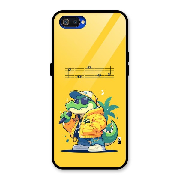 Music Gator Glass Back Case for Realme C2