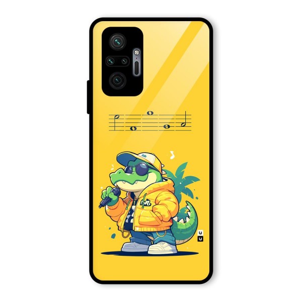 Music Gator Glass Back Case for Redmi Note 10 Pro Max