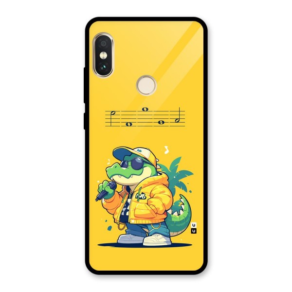 Music Gator Glass Back Case for Redmi Note 5 Pro