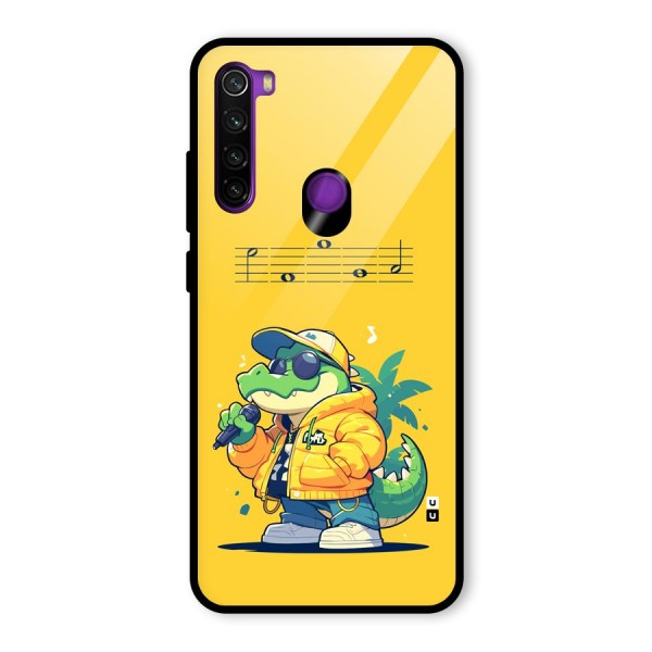 Music Gator Glass Back Case for Redmi Note 8