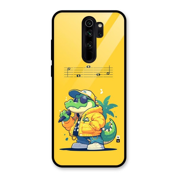 Music Gator Glass Back Case for Redmi Note 8 Pro