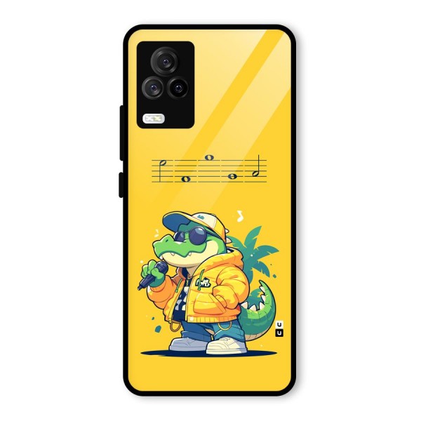 Music Gator Glass Back Case for Vivo iQOO 7 Legend 5G