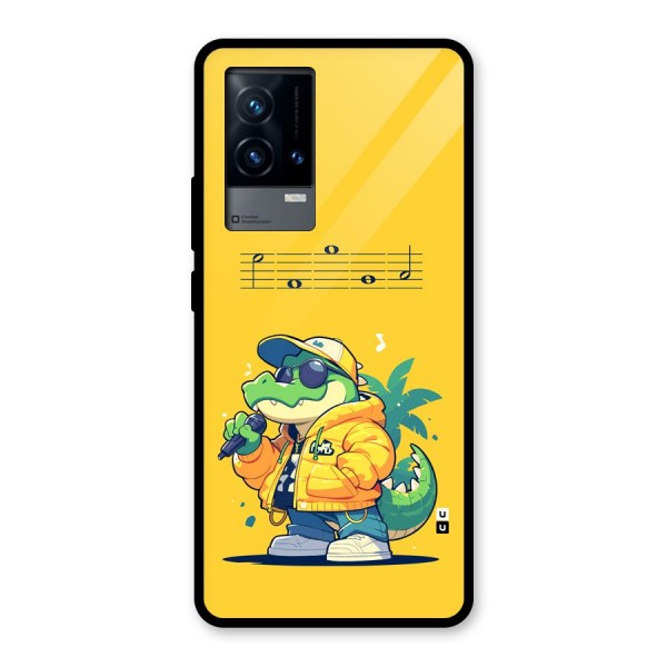 Music Gator Glass Back Case for iQOO 9 5G