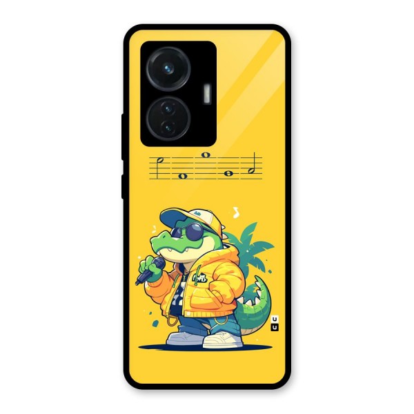 Music Gator Glass Back Case for iQOO Z6 44W