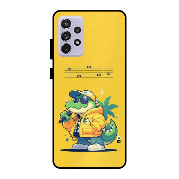 Music Gator Metal Back Case for Galaxy A72