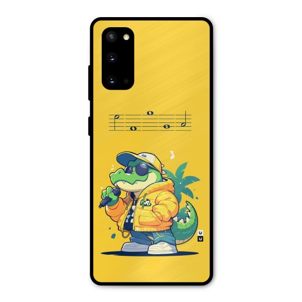 Music Gator Metal Back Case for Galaxy S20