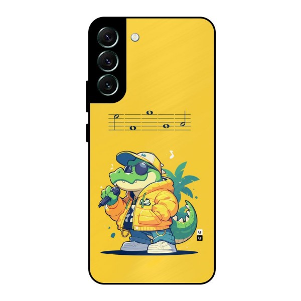 Music Gator Metal Back Case for Galaxy S22 Plus 5G