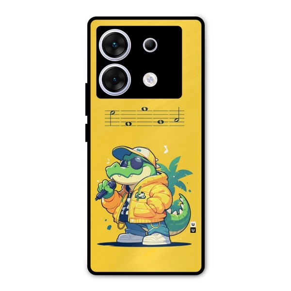 Music Gator Metal Back Case for Infinix Zero 30 5G