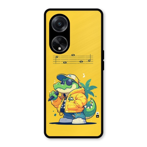 Music Gator Metal Back Case for Oppo F23