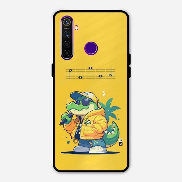 Music Gator Metal Back Case for Realme 5 Pro