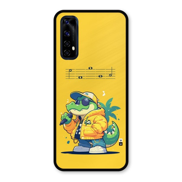 Music Gator Metal Back Case for Realme Narzo 20 Pro