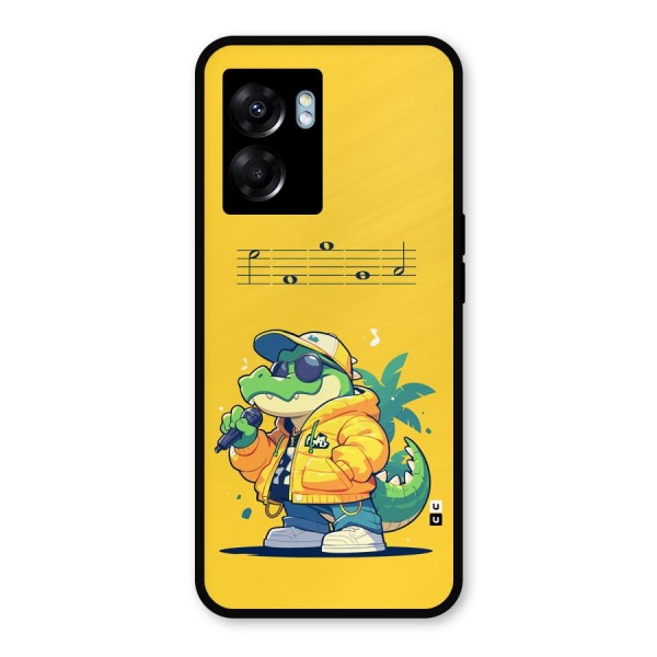 Music Gator Metal Back Case for Realme Narzo 50 5G