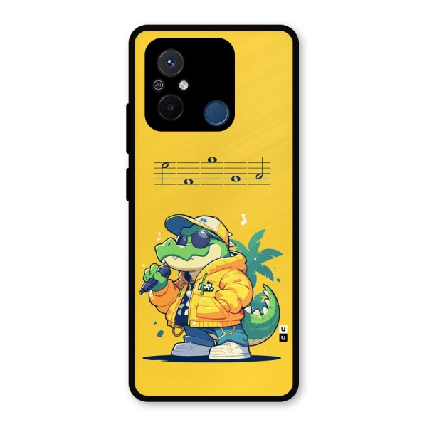 Music Gator Metal Back Case for Redmi 12C