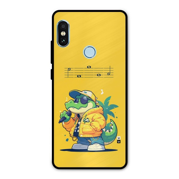 Music Gator Metal Back Case for Redmi Note 5 Pro