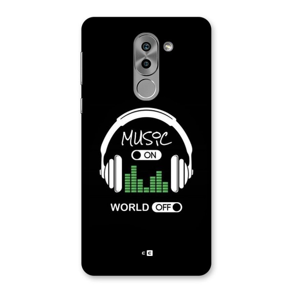 Music On World Off Back Case for Honor 6X