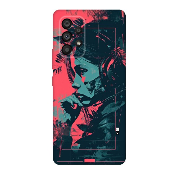Musical Illustration Back Case for Galaxy A53 5G