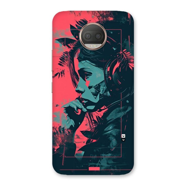 Musical Illustration Back Case for Moto G5s Plus