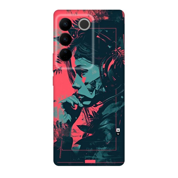 Musical Illustration Back Case for Vivo V27