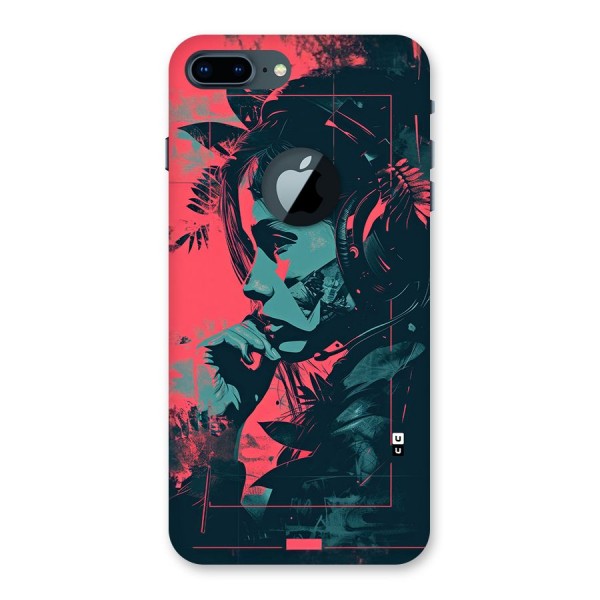 Musical Illustration Back Case for iPhone 7 Plus Logo Cut
