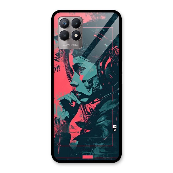 Musical Illustration Glass Back Case for Realme Narzo 50