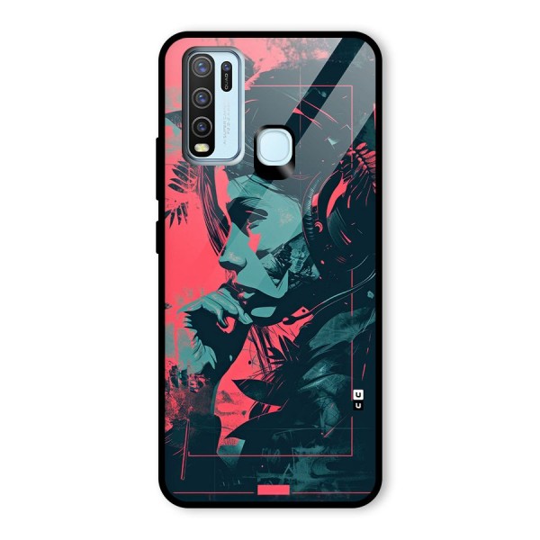Musical Illustration Glass Back Case for Vivo Y30