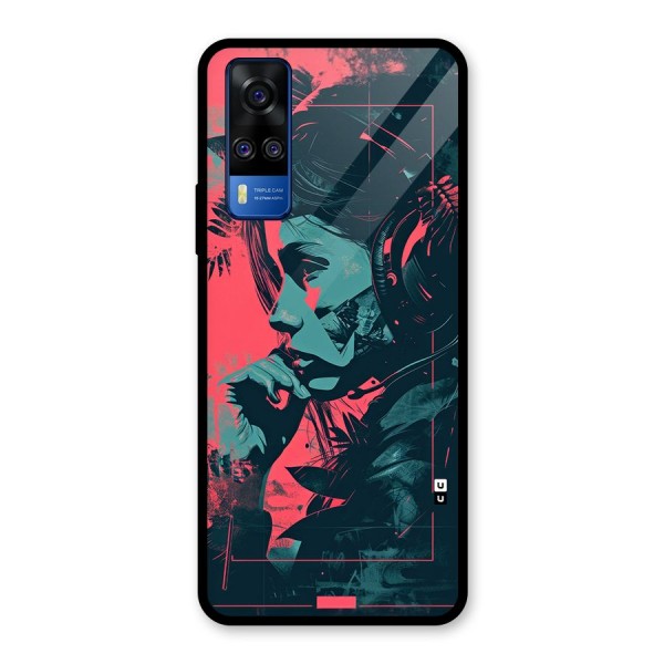 Musical Illustration Glass Back Case for Vivo Y51