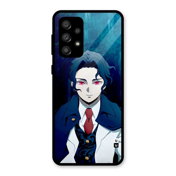Muzan Kibutsuji Glass Back Case for Galaxy A32