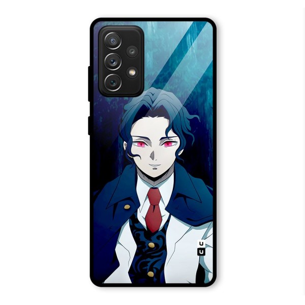 Muzan Kibutsuji Glass Back Case for Galaxy A72