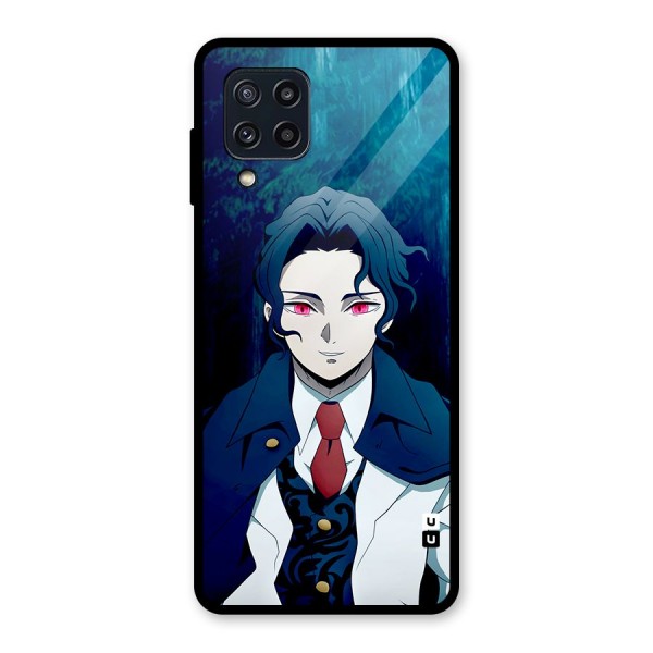 Muzan Kibutsuji Glass Back Case for Galaxy M32