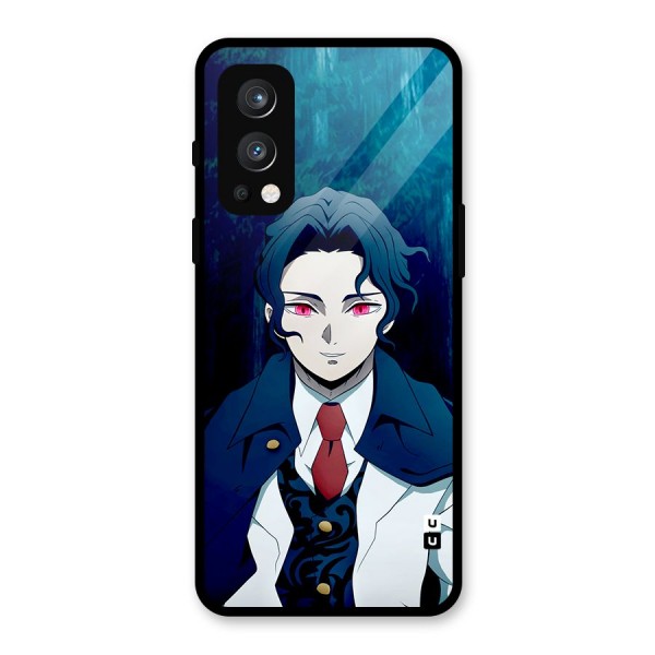 Muzan Kibutsuji Glass Back Case for OnePlus Nord 2 5G