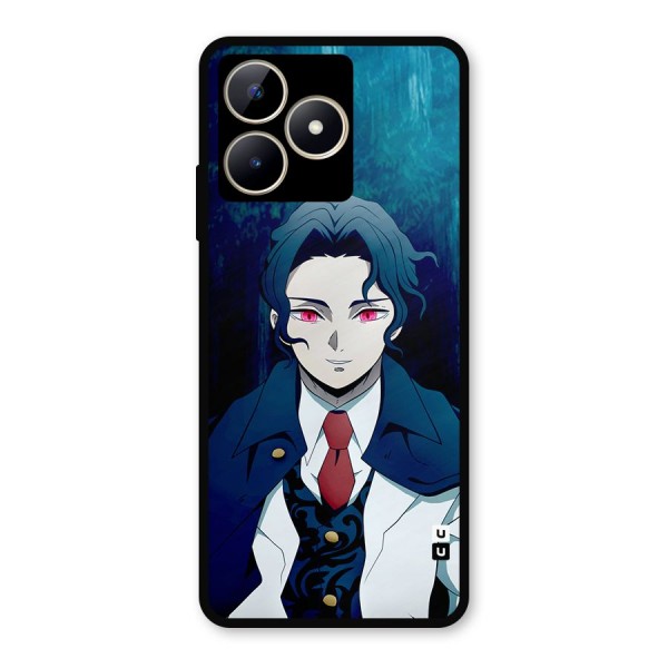 Muzan Kibutsuji Metal Back Case for Realme C53