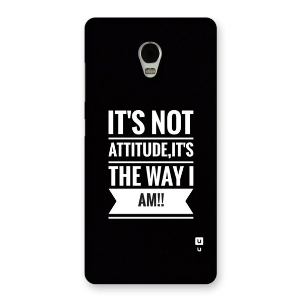 My Attitude Back Case for Lenovo Vibe P1