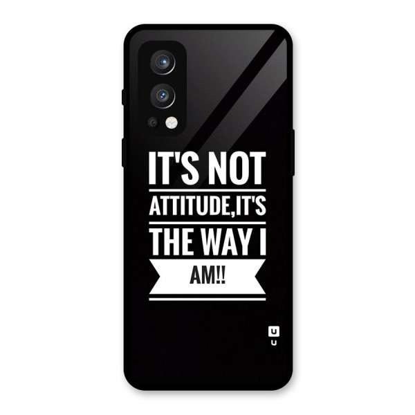 My Attitude Glass Back Case for OnePlus Nord 2 5G