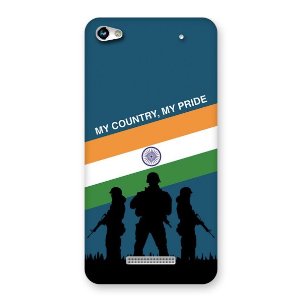 My Country My Pride Back Case for Canvas Hue 2 A316
