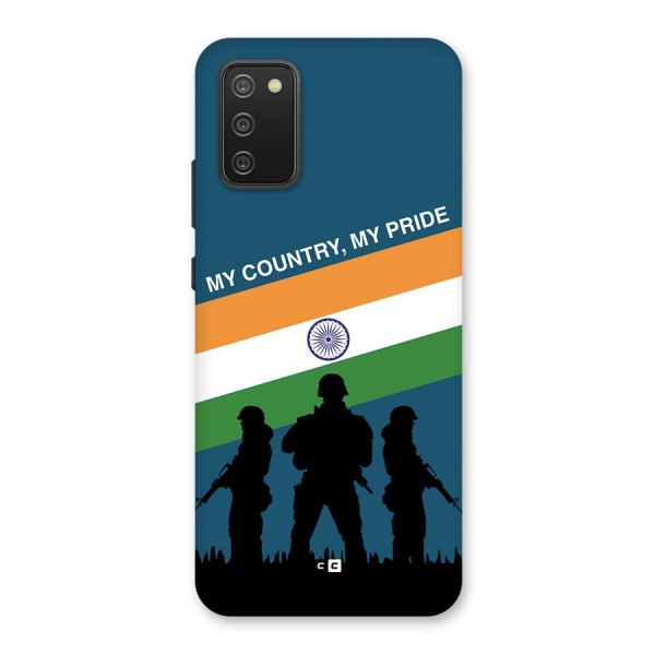 My Country My Pride Back Case for Galaxy M02s