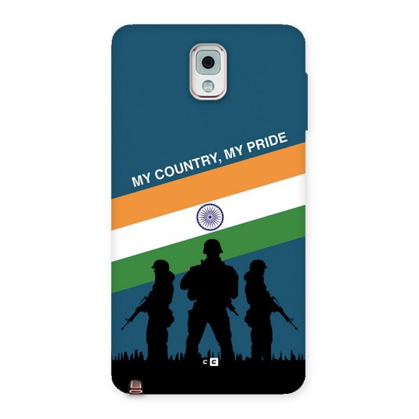 My Country My Pride Back Case for Galaxy Note 3