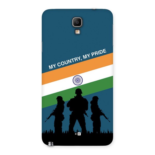 My Country My Pride Back Case for Galaxy Note 3 Neo