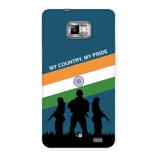 My Country My Pride Back Case for Galaxy S2