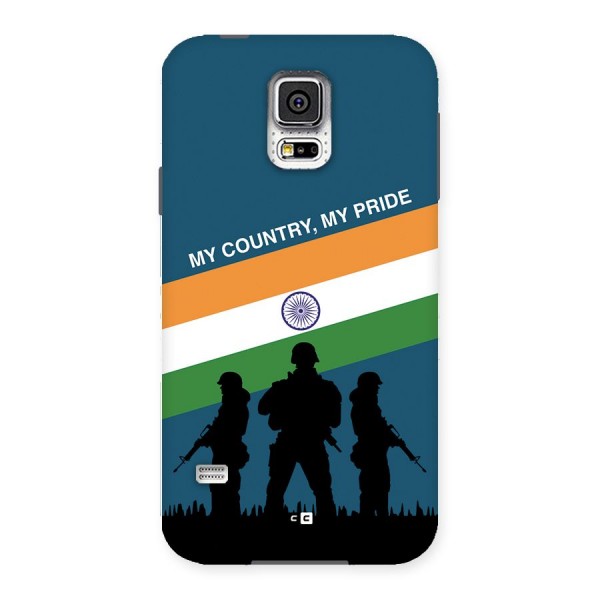 My Country My Pride Back Case for Galaxy S5