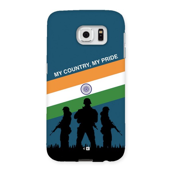 My Country My Pride Back Case for Galaxy S6