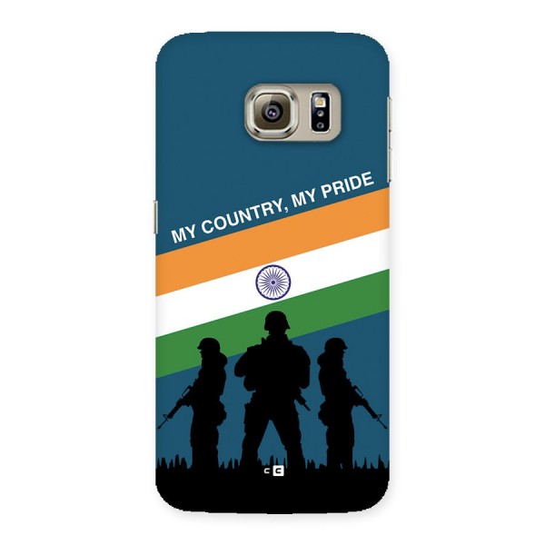 My Country My Pride Back Case for Galaxy S6 edge