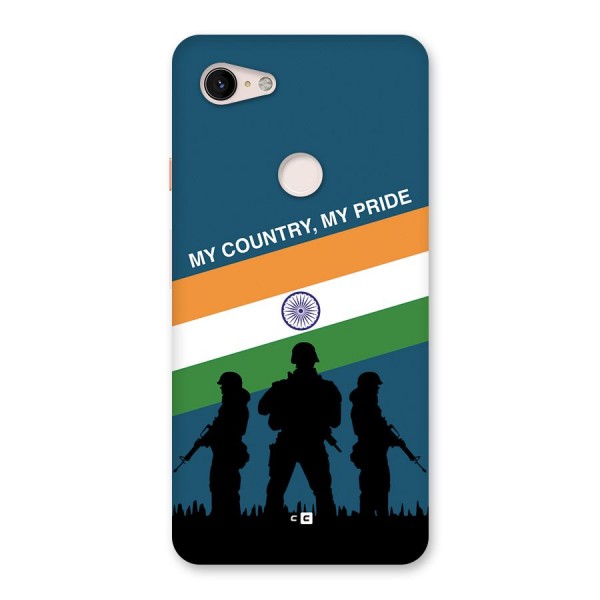 My Country My Pride Back Case for Google Pixel 3 XL
