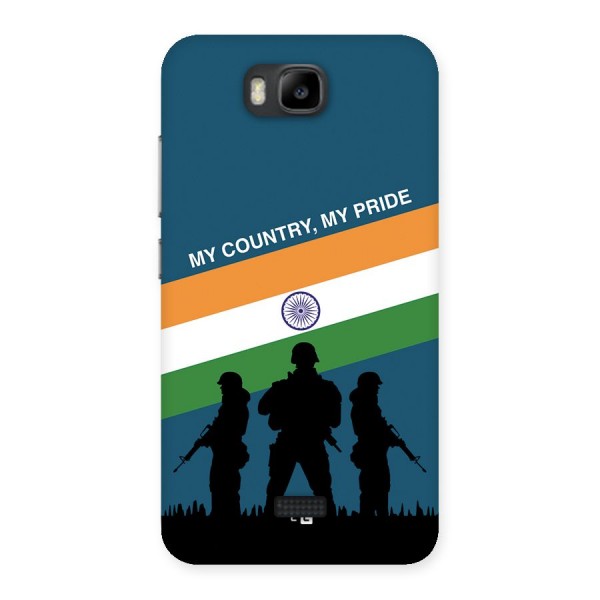 My Country My Pride Back Case for Honor Bee