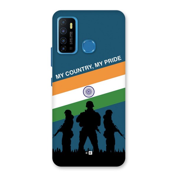 My Country My Pride Back Case for Infinix Hot 9