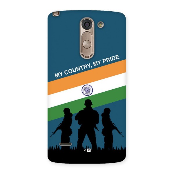 My Country My Pride Back Case for LG G3 Stylus